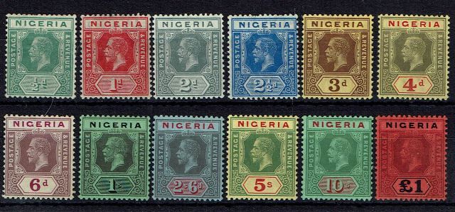 Image of Nigeria & Territories ~ Nigeria SG 1/12 LMM British Commonwealth Stamp